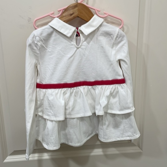 Gymboree outfit of ruffle top with fuccia leggings - Picture 7 of 7